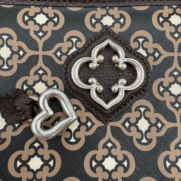 Brighton Renata Toledo Patterned Crossbody Purse With Adjustable Strap & Zipper - Picture 2 of 8